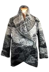 Ella - shades of grey - chunky textured wool